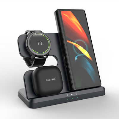 3 in 1 Wireless Charging Station for Galaxy Z Fold Series