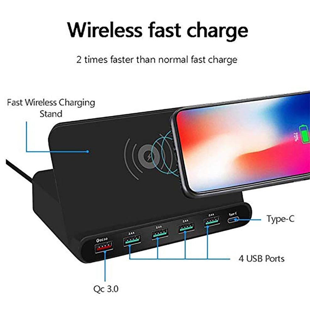 Wireless Charger Holder Desk Stand