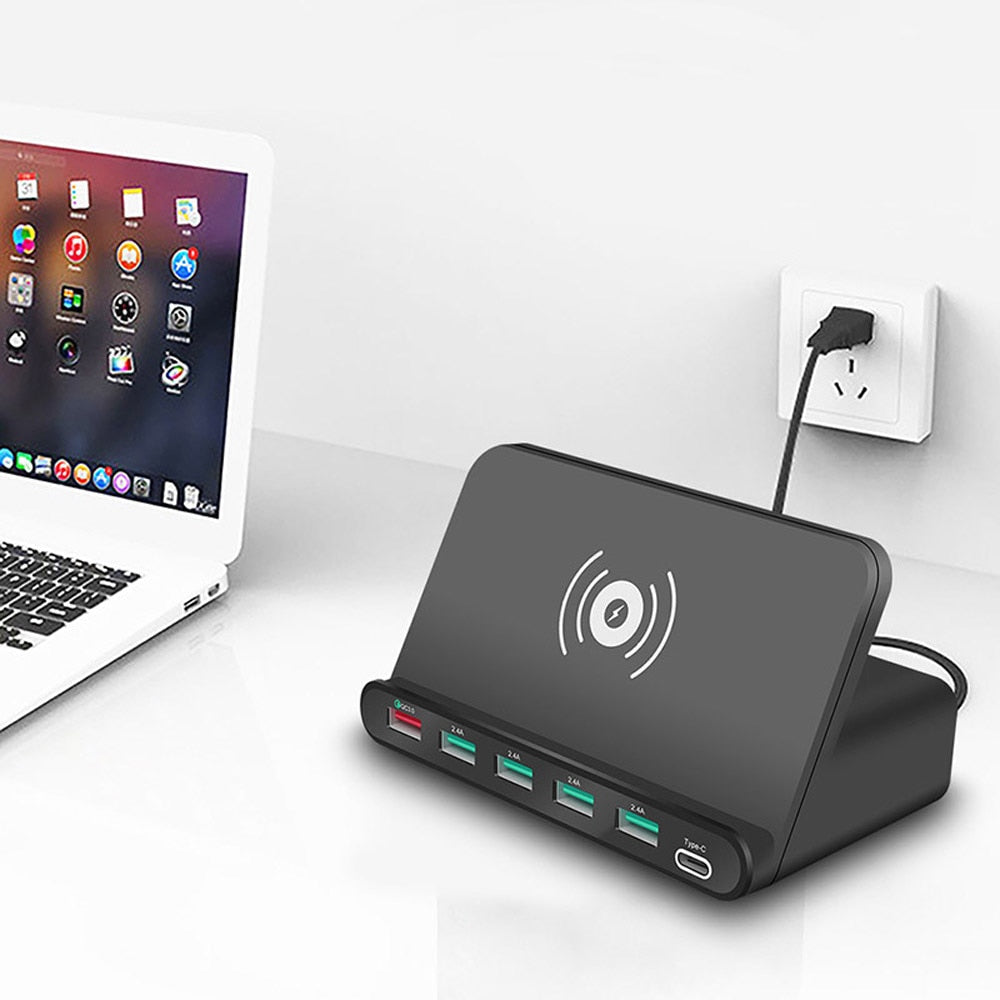 Wireless Charger Holder Desk Stand