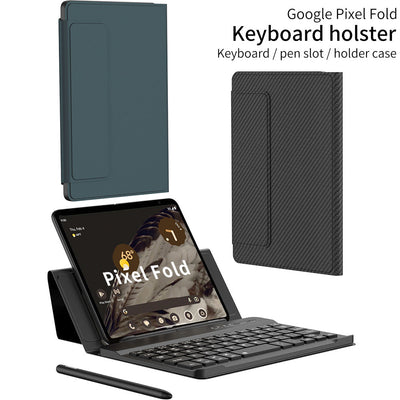 Google Pixel Fold Keyboard Holster Case WIth Pen Slot Stylus