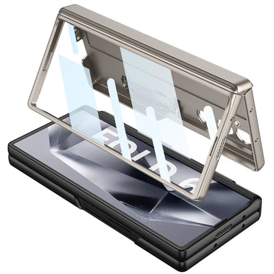 Armor Case with Magnetic Hinge Protection For Samsung Galaxy Z Fold 6