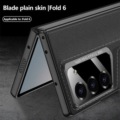 Shockproof Leather Case For Samsung Galaxy Z Fold 6