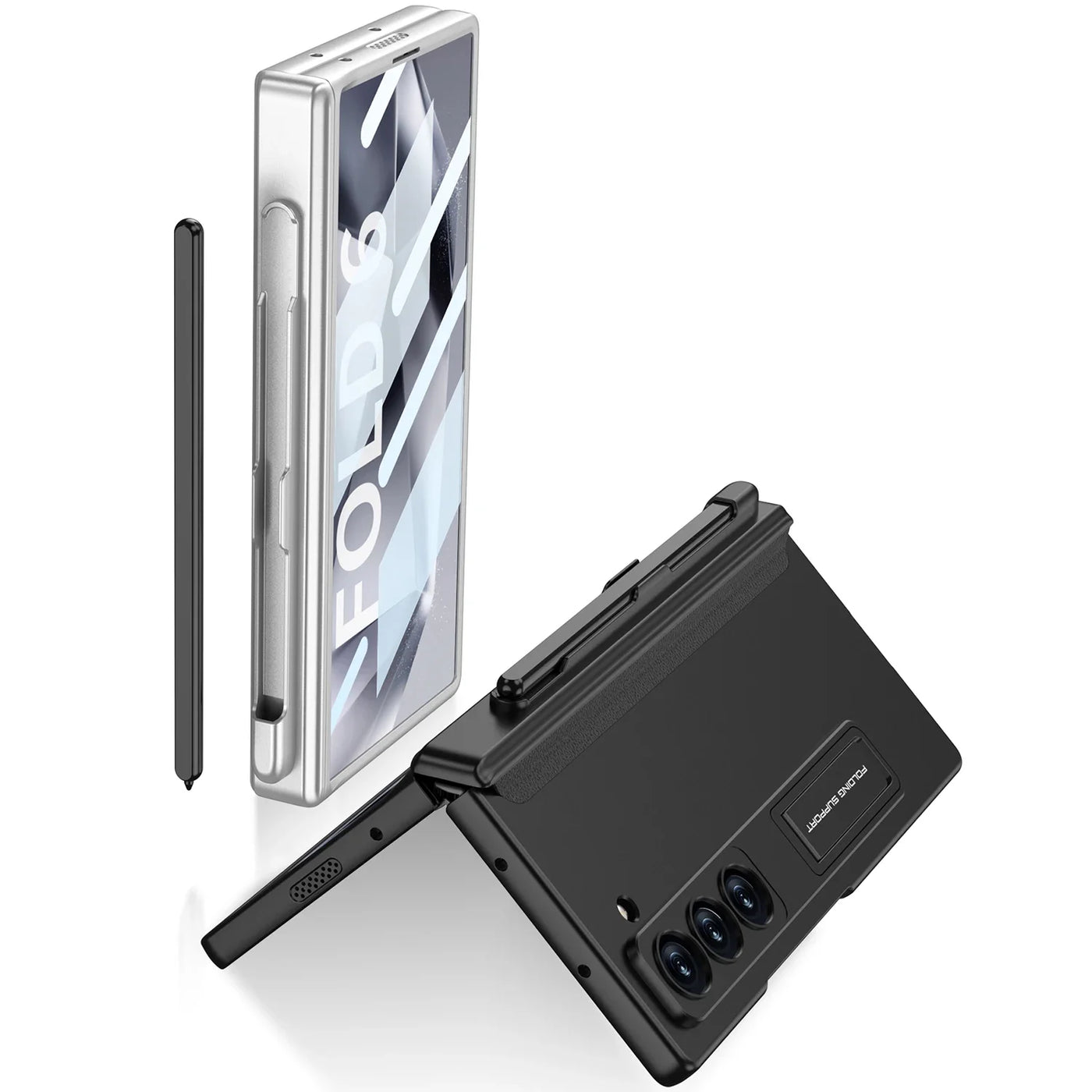 Shockproof Case with Hinge Protection & Pen Slot For Samsung Galaxy Z Fold 6