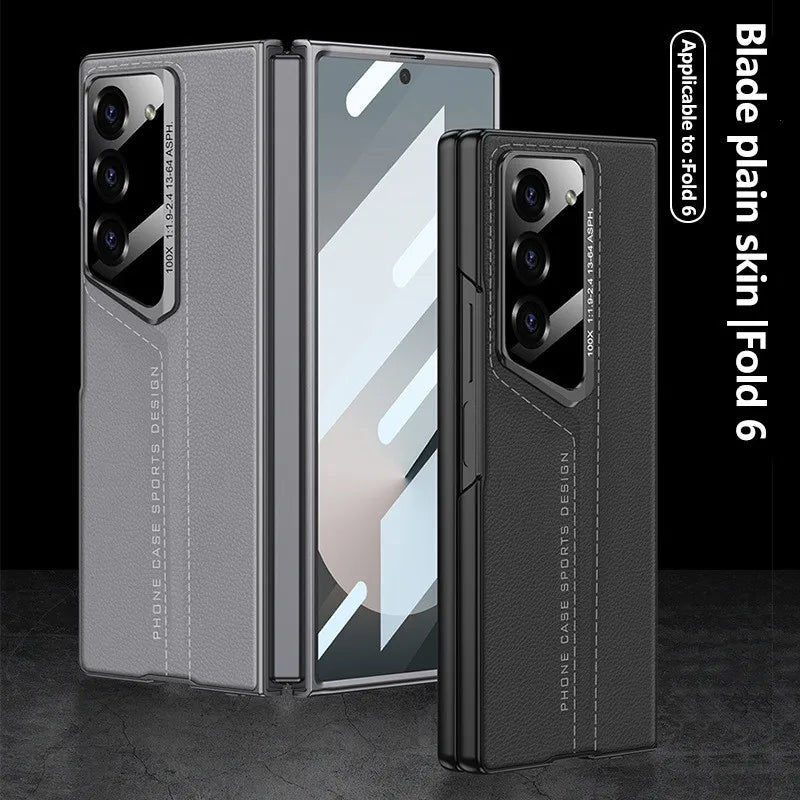 Shockproof Leather Case For Samsung Galaxy Z Fold 6