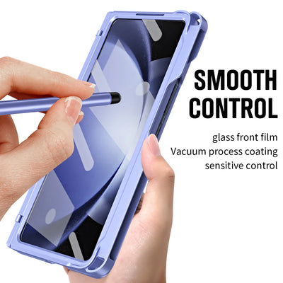 Full Protection Case with Touch Pen & Screen Protector For Samsung Galaxy Z Fold 6