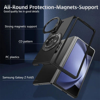 Full Protection Magnetic Case with Kickstand for Samsung Galaxy Z Fold 6