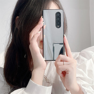 Luxury Mirror Case For Samsung Galaxy Z Fold 3 5G