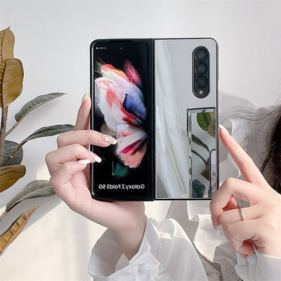 Luxury Mirror Case For Samsung Galaxy Z Fold 3 5G