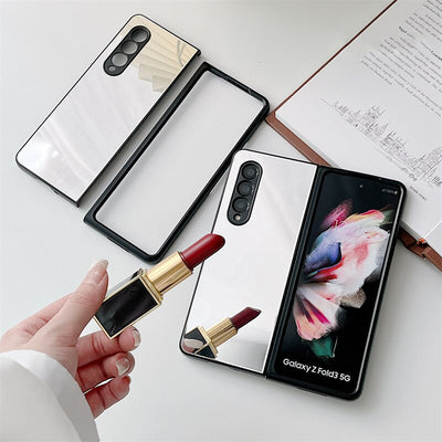 Luxury Mirror Case For Samsung Galaxy Z Fold 3 5G