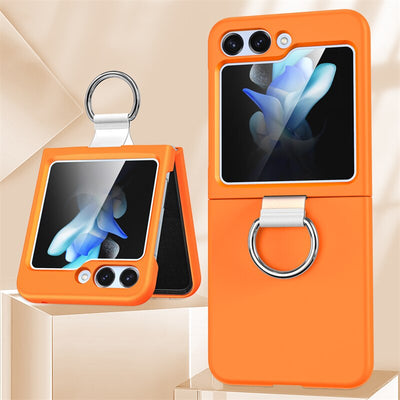 Shockproof Case With Ring Holder For Galaxy Z Flip 5