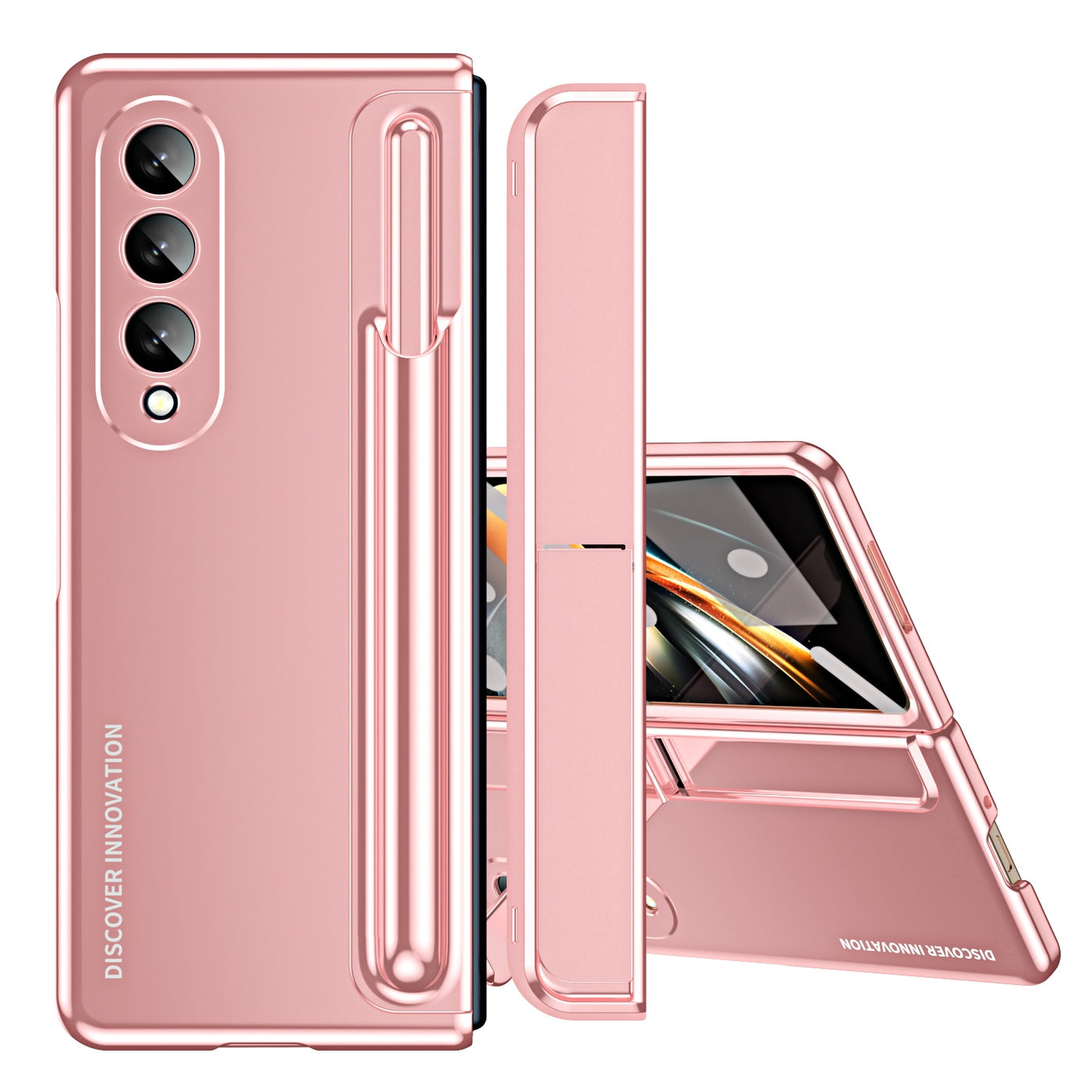 Slim Shockproof Case with bracket pen slot For Samsung Galaxy Z Fold 4