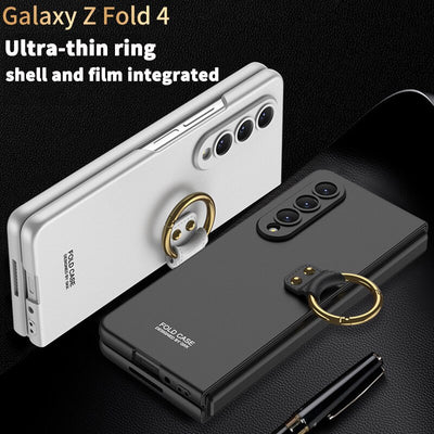 Ultra Thin Shockproof Ring Case For Samsung Galaxy Z Fold 4