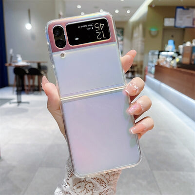 Luxury Laser Case For Samsung Galaxy Z Flip 3