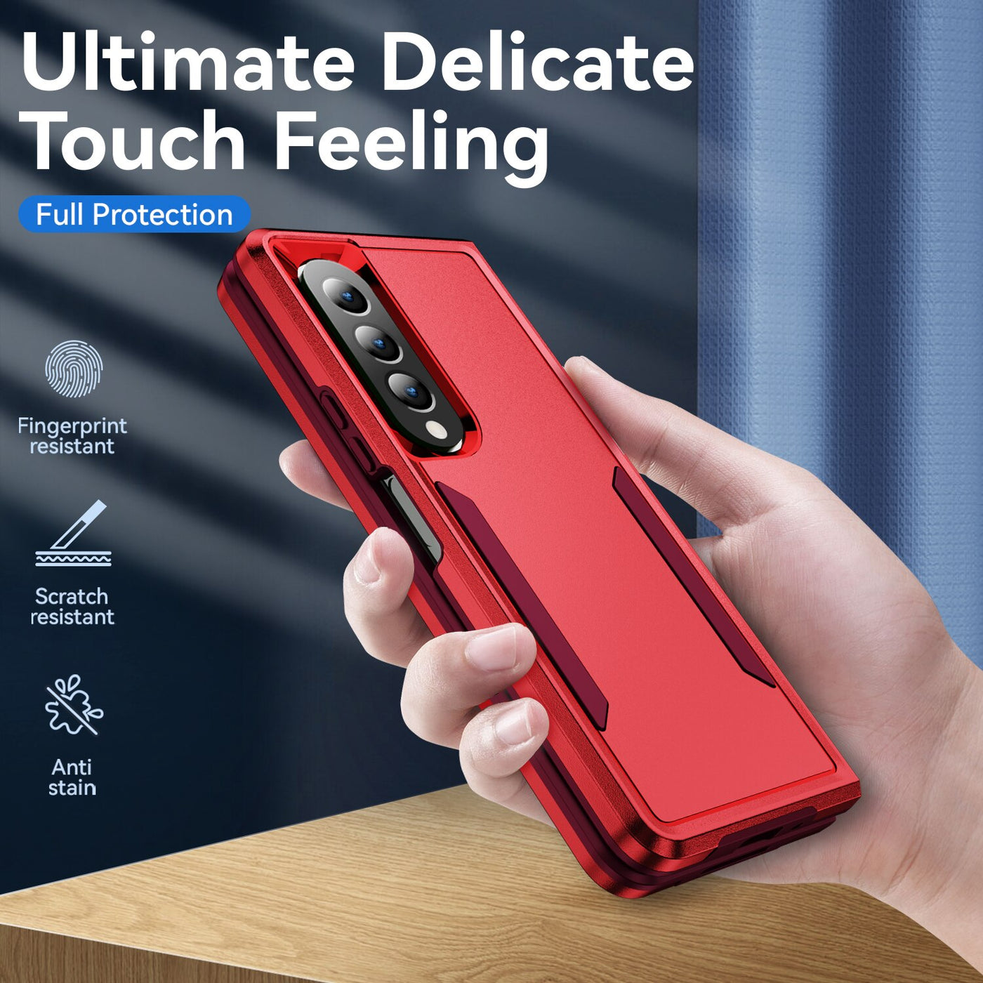 Anti-Scratch Protective Hard Case for Samsung Galaxy Z Fold 4