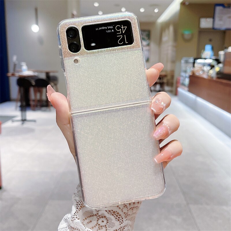 Luxury Laser Case For Samsung Galaxy Z Flip 3