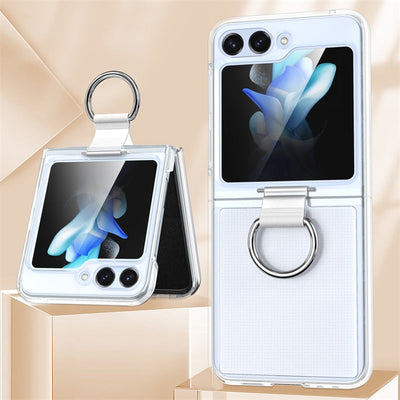 Shockproof Case With Ring Holder For Galaxy Z Flip 5