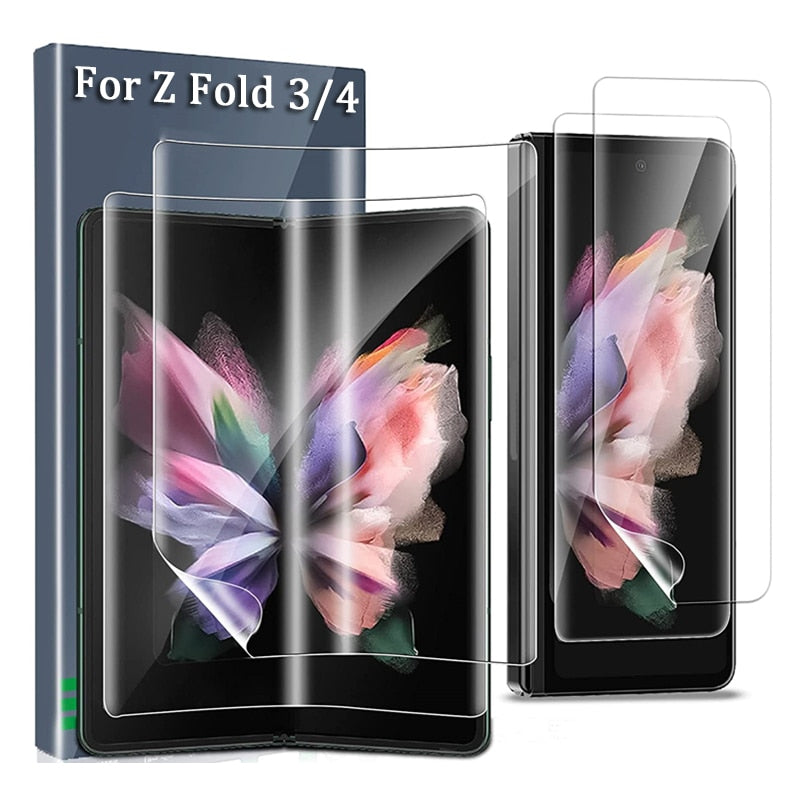 Full Cover Hydrogel Soft HD Screen Protector For Samsung Galaxy Z Fold 3 5G