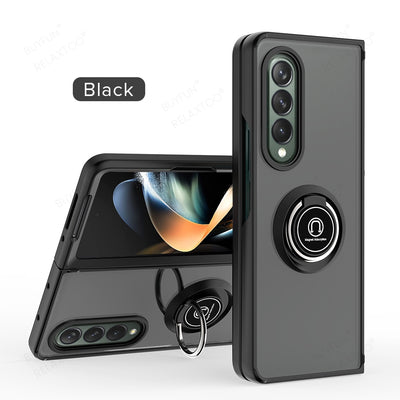 Magnet Holder Ring Armor Case For Samsung Galaxy Z Fold 4