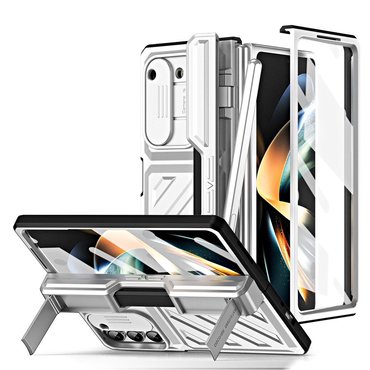 Shockproof Case with S Pen Holder For Samsung Galaxy Z Fold 5 & 4