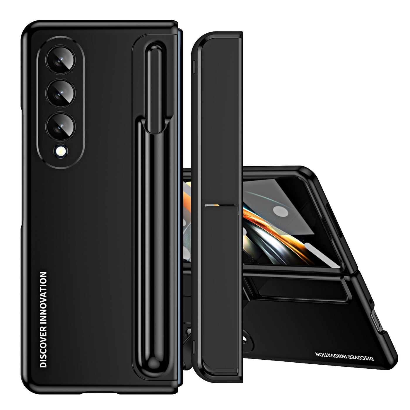 Slim Shockproof Case with bracket pen slot For Samsung Galaxy Z Fold 4