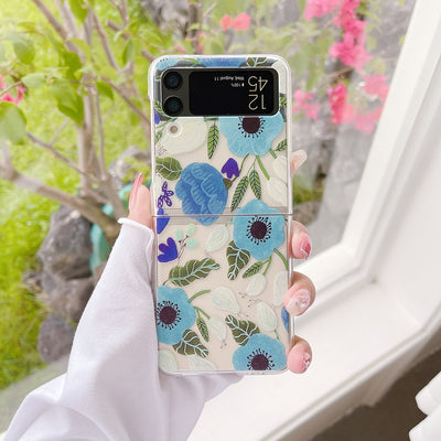 Cute Flowers Case For Samsung Galaxy Z Flip 3