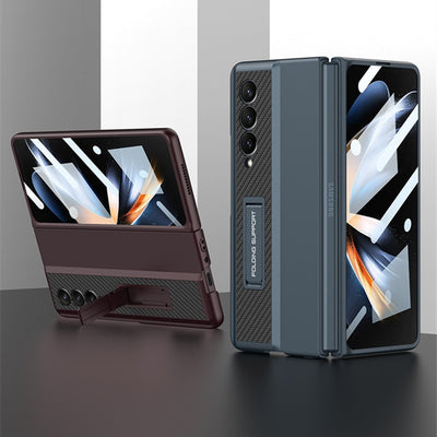 Slim Standing Case with Front Film for Samsung Galaxy Z Fold 4