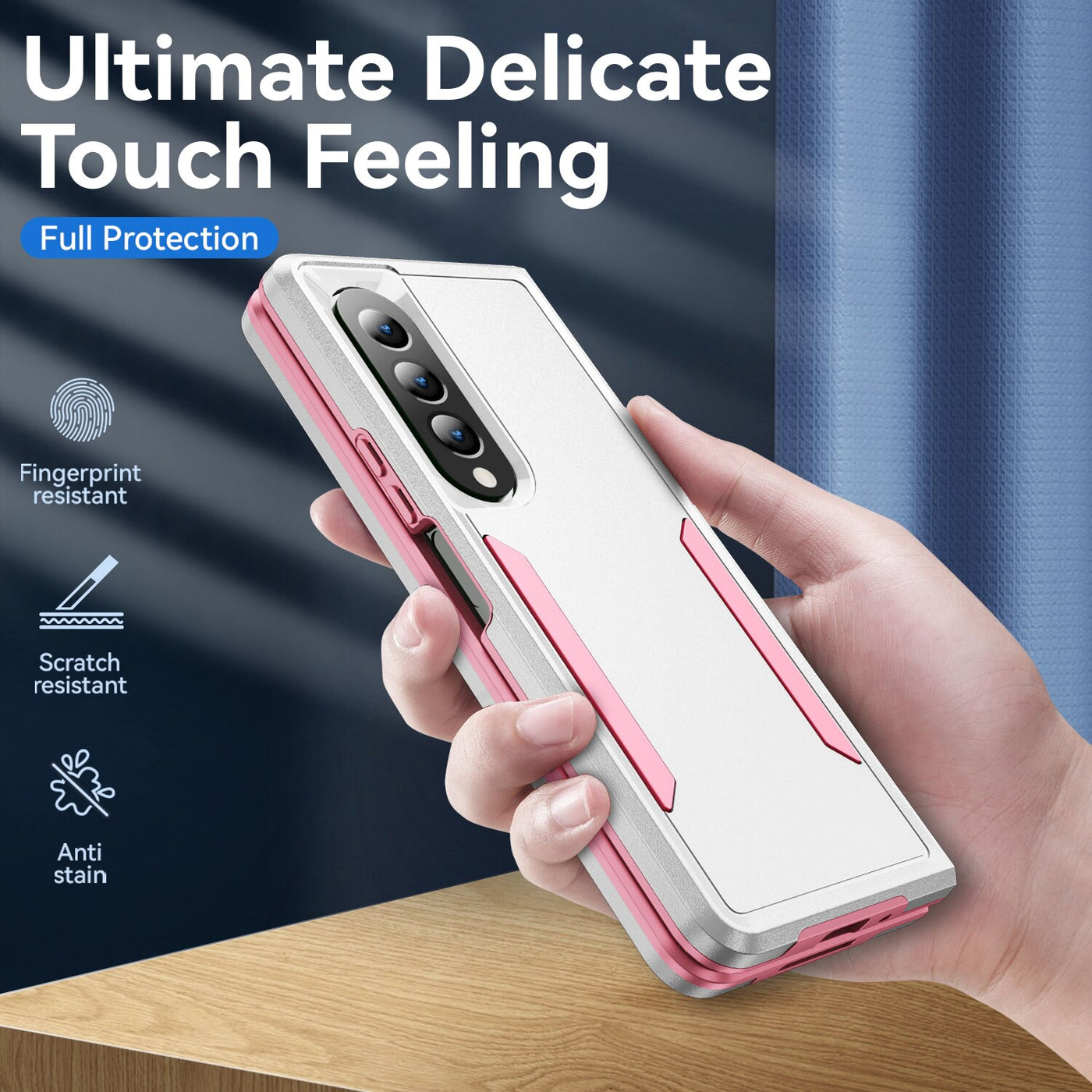 Anti-Scratch Protective Hard Case for Samsung Galaxy Z Fold 4