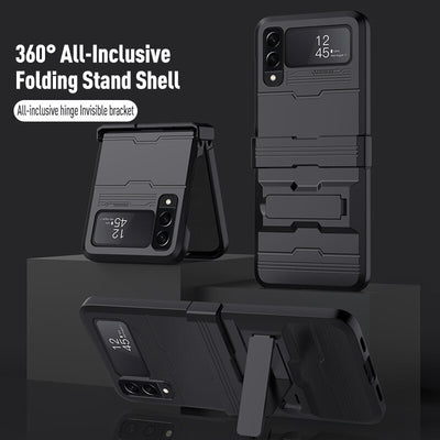 Shockproof Armor Case with Bracket Stand for Samsung Galaxy Z Flip4