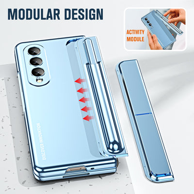 Slim Shockproof Case with bracket pen slot For Samsung Galaxy Z Fold 4