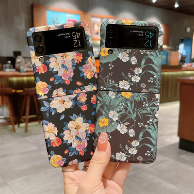 Luxury Floral Case for Samsung Galaxy Z Flip 3