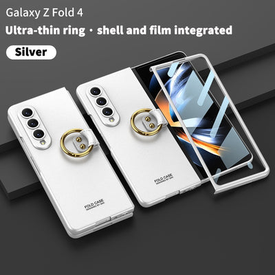 Ultra Thin Shockproof Ring Case For Samsung Galaxy Z Fold 4