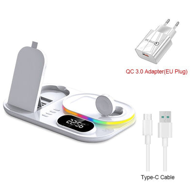 3 in 1 Fast Wireless Charger Station For Samsung Devices