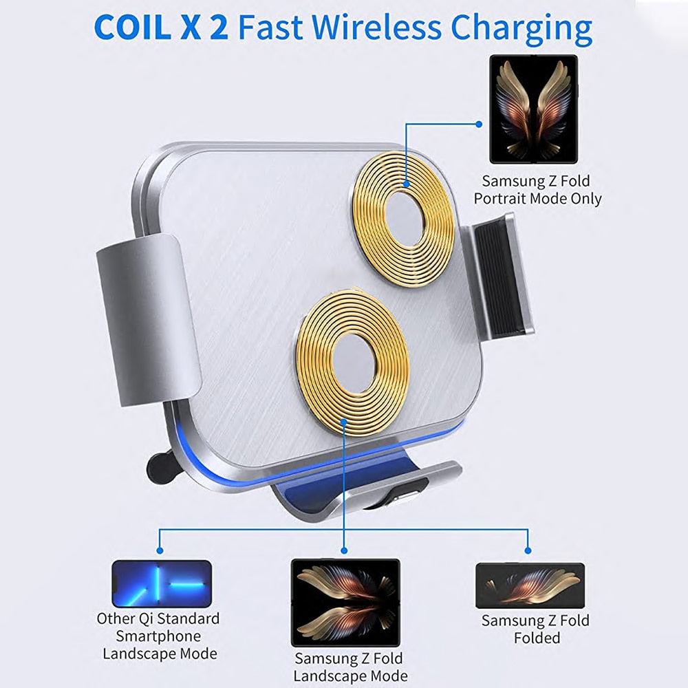 M6 Telefoonhouder Ventilatierooster met MagSafe en 7.5W Opladen Zwart M6 Telefoonhouder Ventilatierooster met MagSafe en 7.5W Opladen Zwart