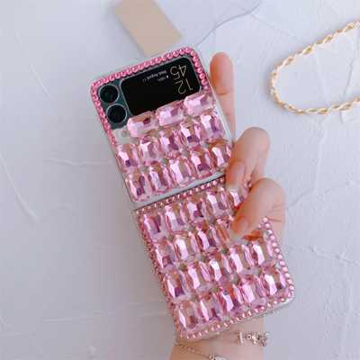 Luxury Pink Case for Galaxy Z Flip 3