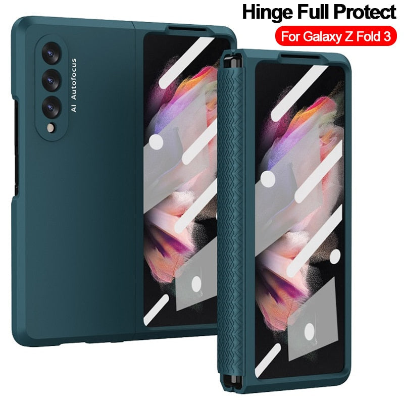 Full Protection Hard Plastic Case For Z Fold 3
