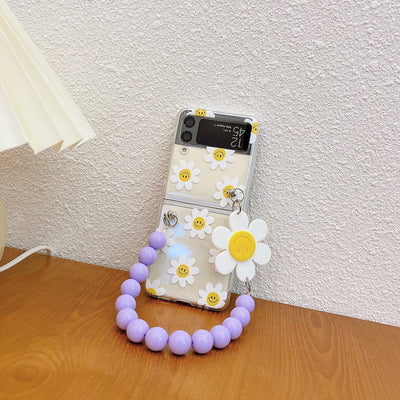 Flower Bracelet Case for Samsung Galaxy Z Flip 3